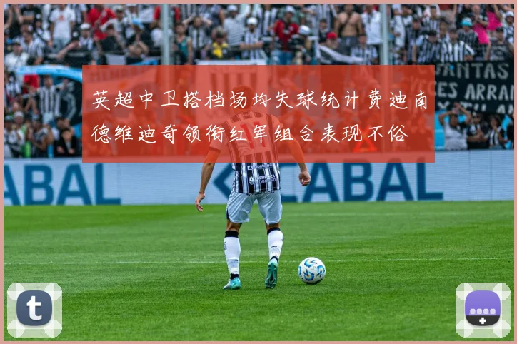 英超中卫搭档场均失球统计费迪南德维迪奇领衔红军组合表现不俗