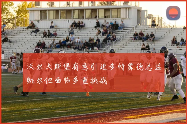 沃尔夫斯堡有意引进多特蒙德总监凯尔但面临多重挑战